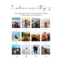 ¿Dónde estaban los Posters del juego de novias Min