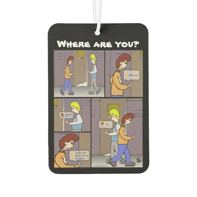 ¿Dónde Estás? Ambientador (Reverso)