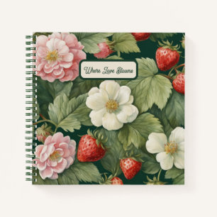 Donde Florece el Amor: Cuaderno Cuadrado