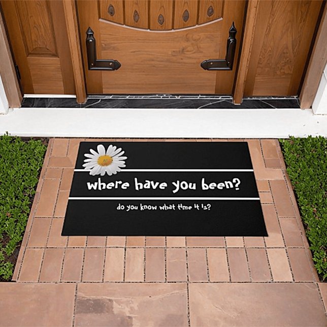 Donde Has Estado Alfombra Divertida de Puerta (Subido por el creador)