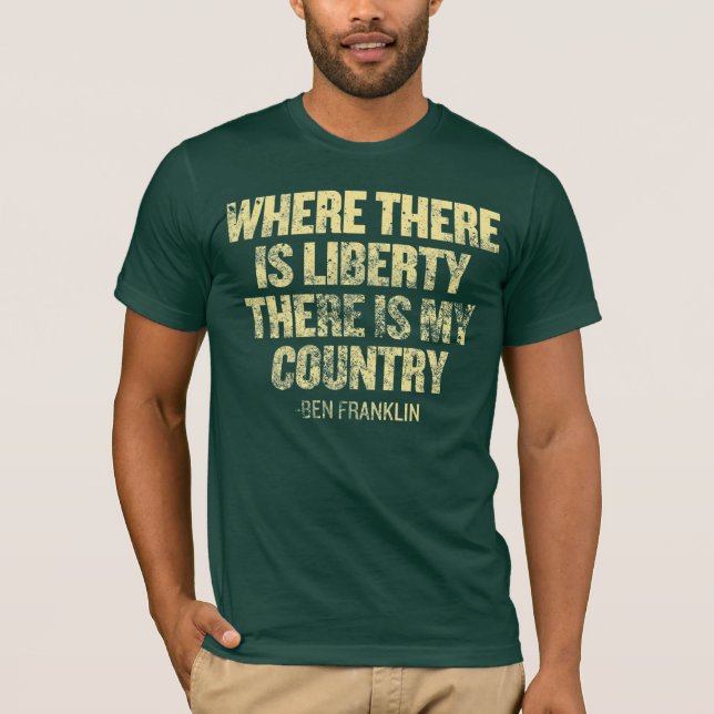 Donde hay camisa de la libertad (Anverso)