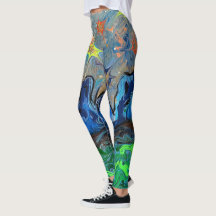 Donde los búfalos roman leggings