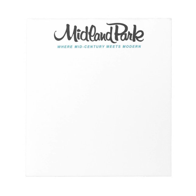 Donde MidCentury se reúne con el Bloc de notas mod (Frente)