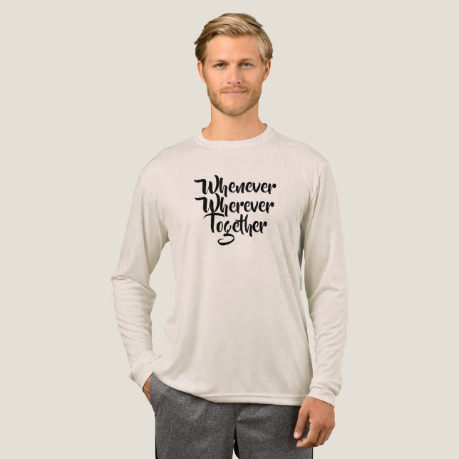 Donde quiera que sea, juntan camisetas (Anverso Completo)