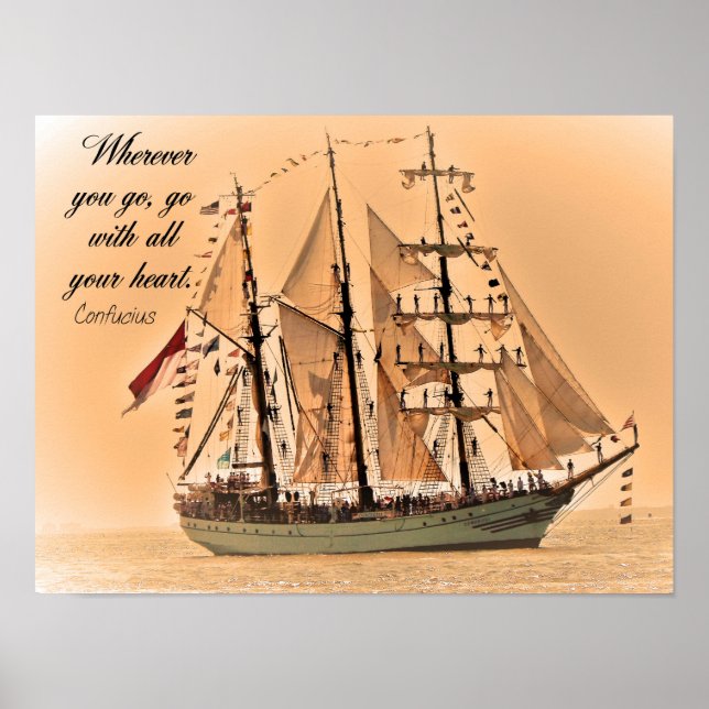 Donde quiera que vayas -Cita dos- Impresión de art (Frente)