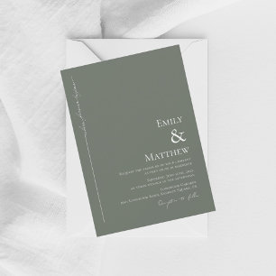 Donde siempre comienza la invitación a la boda sab