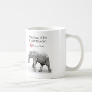 Donde tenga toda la taza de café ida los elefante