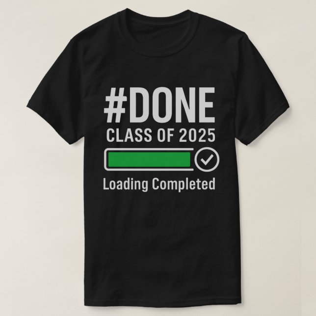 #DONE Clase de la Camisa de Graduación 2025 - Com  (Diseño del anverso)