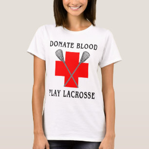 Done la camiseta de LaCrosse del juego de la
