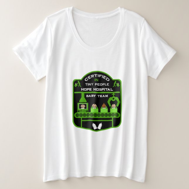 Dones de agradecimiento para enfermeras pediátrica (Anverso del diseño)