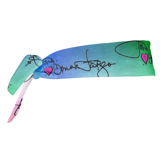 Donna Fargo -Country Music Autograph- Tie Headband (Girar 270)