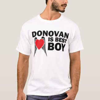 Donovan es la mejor camiseta del muchacho