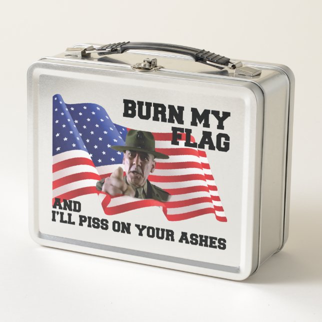 Don't burn my flag  (Anverso)