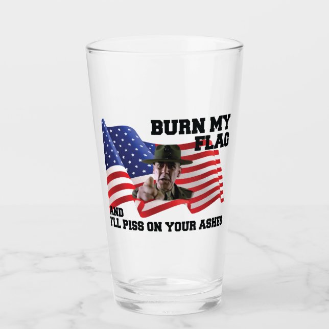 Don't burn my flag (Anverso)