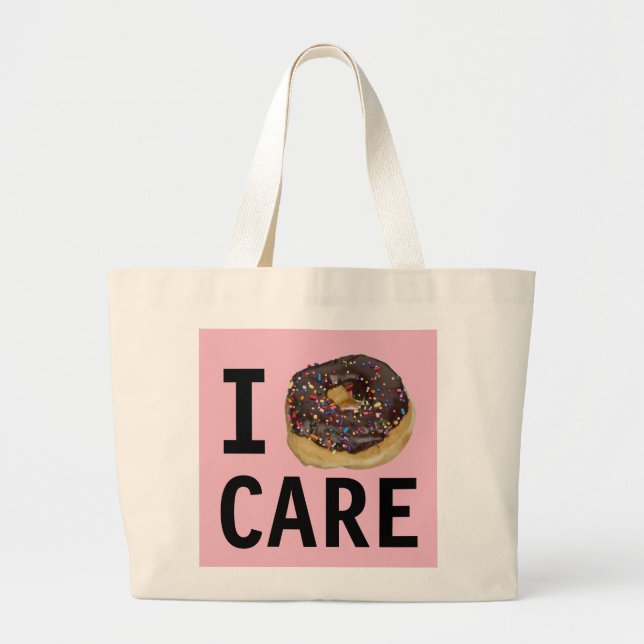 DONUT CARE TOTE bolsa (Frente)