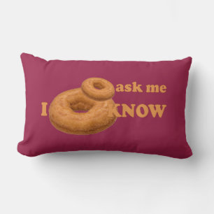 Donut Humor personalizado lanzar almohada