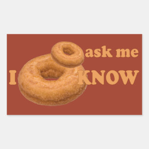 Donut Humor personalizado pegatinas
