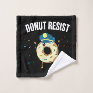 Donut Resist Meme Funny Police Officer Apoya El