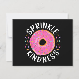 Donut Sprinkle Kindness Chicas graciosas