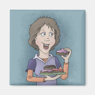 Donuts con imán de rociadores