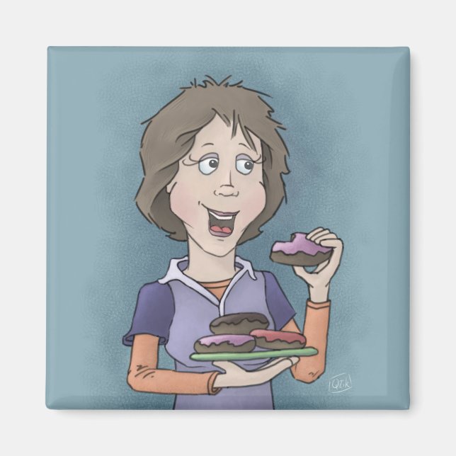 Donuts con imán de rociadores (Frente)