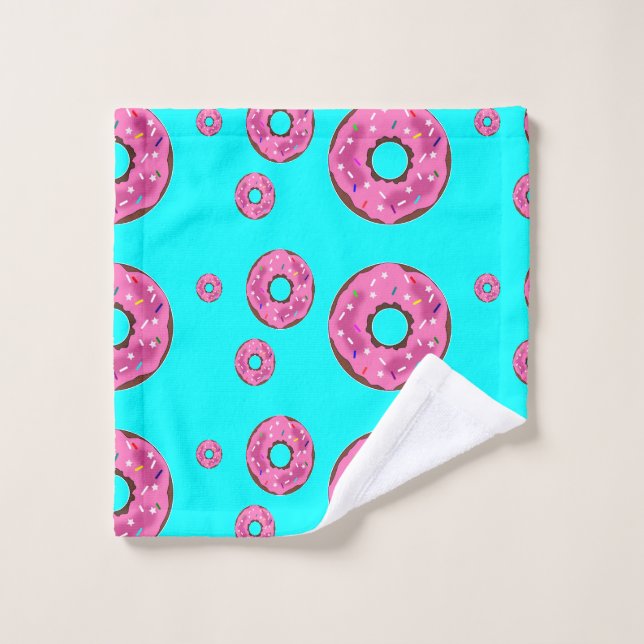 Donuts de crema rosa (Toallita)