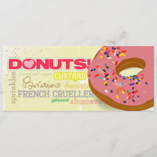 ¡DONUTS! Invitaciones