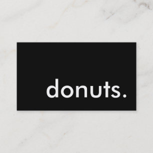 donuts. tarjeta de fidelización