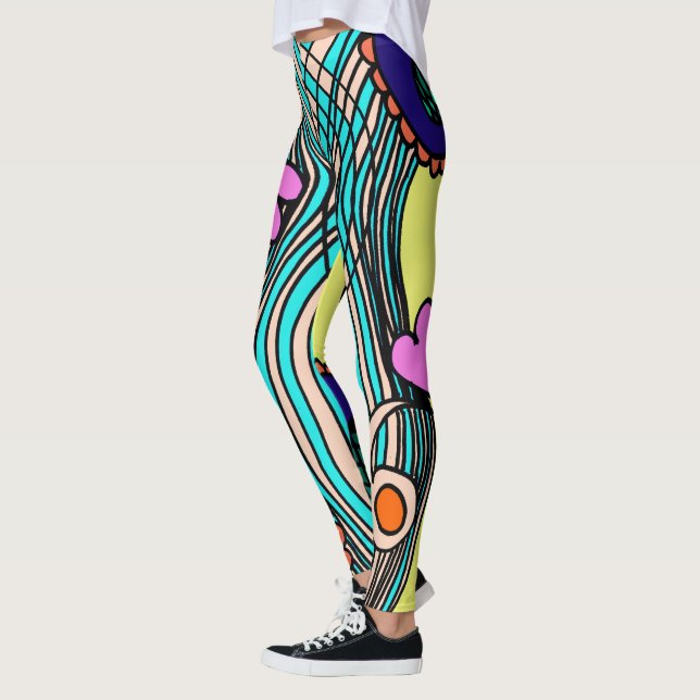 Doodle 1E Colors2 Leggings (Izquierda)