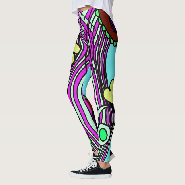 Doodle 1E Colors 3 Leggings (Izquierda)