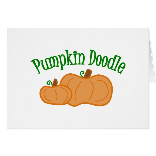 Doodle de calabaza (Anverso (Horizontal))