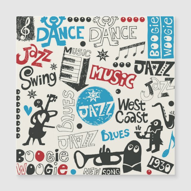 Doodle de Jazz: Mezcla de Música Ecléctica (Anverso)