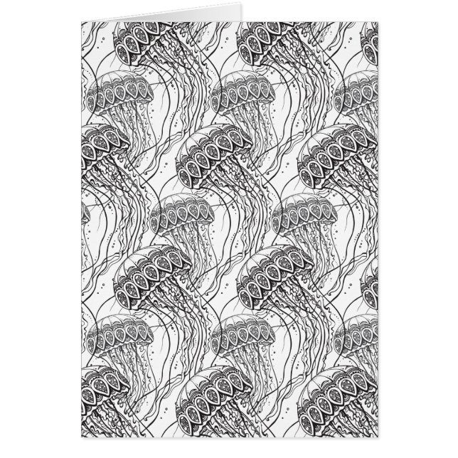 Doodle de los pescados de jalea (Frente)