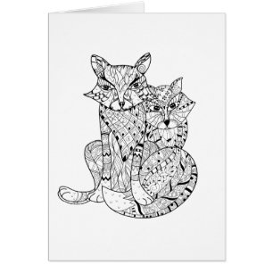 Doodle del Fox de Boho