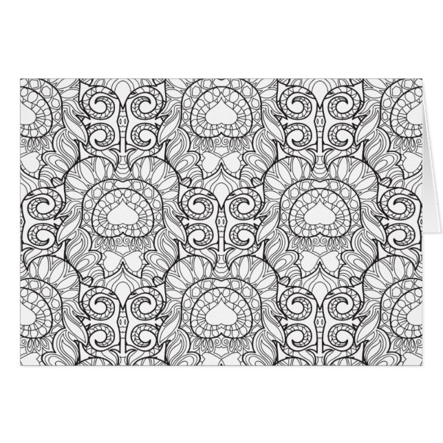 Doodle del modelo de la pluma del pavo real (Anverso (Horizontal))