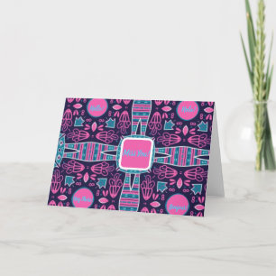 Doodle Electric Geometrics Te Extrañas La Tarjeta
