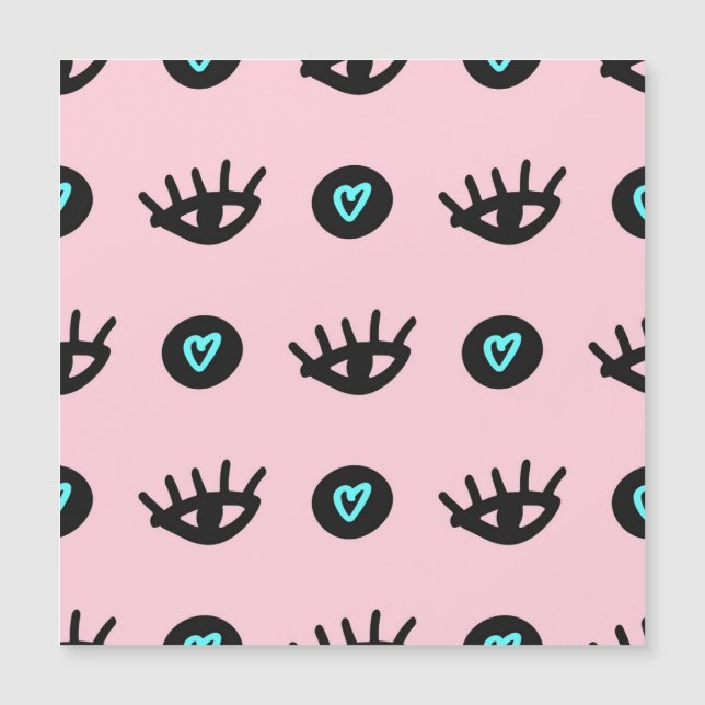 Doodle Girly: Los Ojos Corazón Sin Pena. (Anverso)