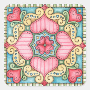 Doodle Heart - Pegatinas