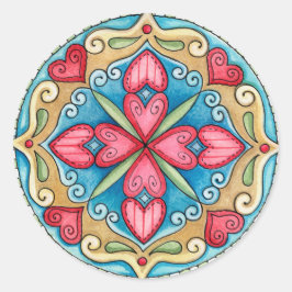 Doodle Hearts - Pegatinas