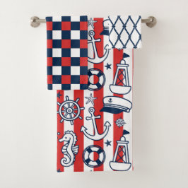 Doodle Náuticos – Raya Costera Roja y Marina
