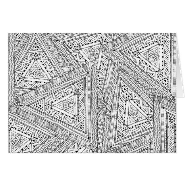 Doodle tribal 2 (Anverso (Horizontal))