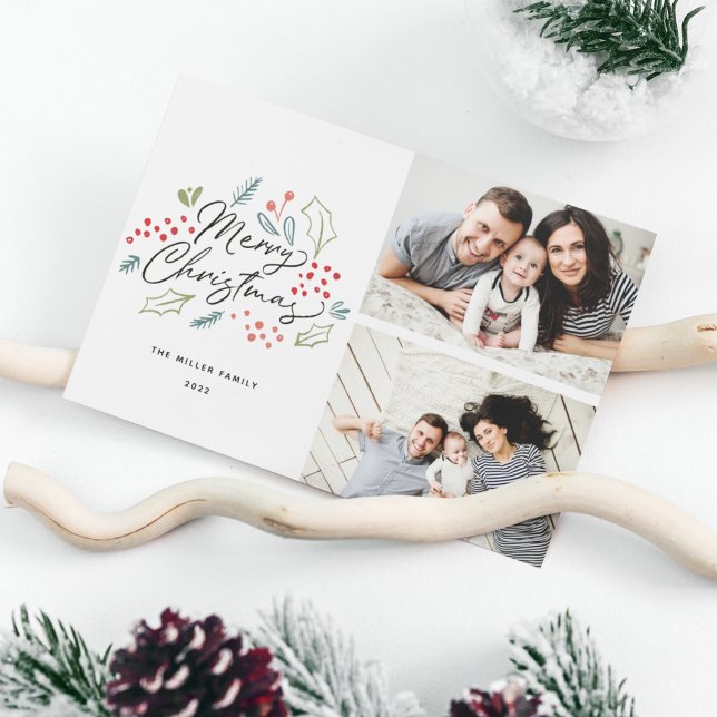 Doodles coloridos Feliz Navidad 2 Foto (Subido por el creador)