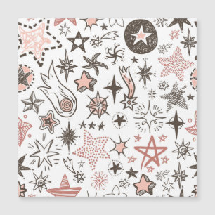 Doodles cósmicos: estrellas y cometas