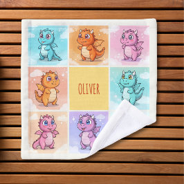 Doodles de dragón de color