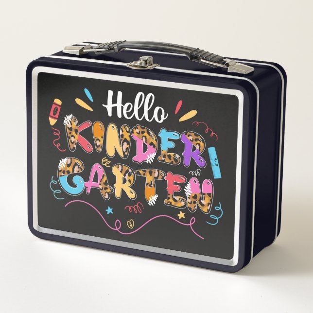 Doodles, flores y lápiz de jardín de infancia (Anverso)