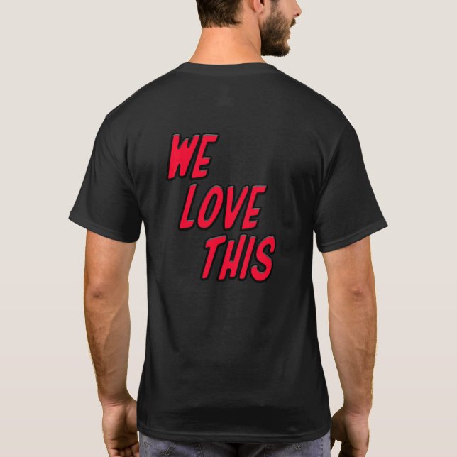 ¡Doof! Los medios amamos esta camiseta (Reverso)