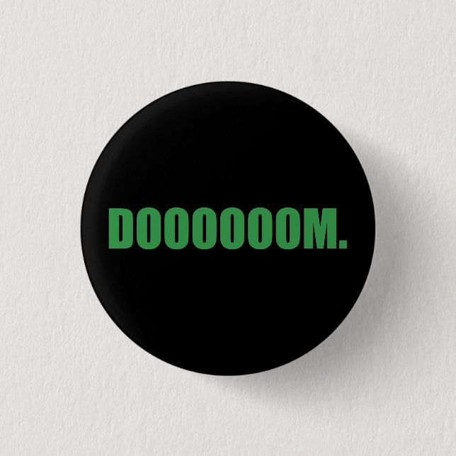 DOOOOM. En el botón verde (Anverso)