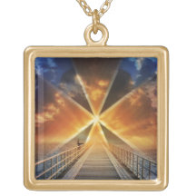 Collar de cruces de oro