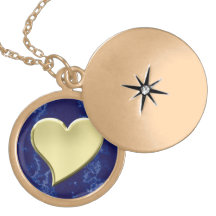 Collar del corazón de oro