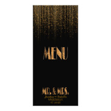 Dorado Copper Star Shower and Black - Menú